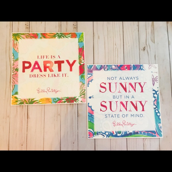Lilly Pulitzer decor. Lilly Pulitzer, home decor. - Picture 3 of 3